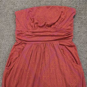 Lilly Pulitzer style Pink Maxi Dress